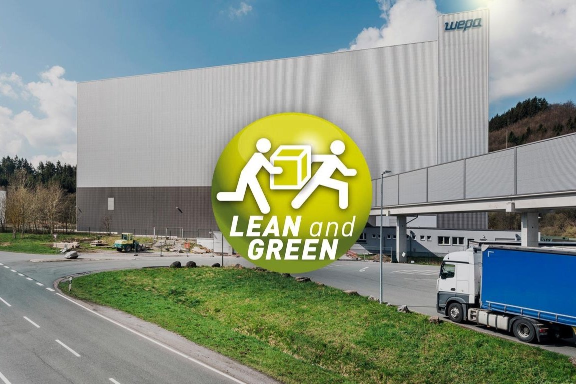 2013 haben wir uns der Non-Profit Initiative „Lean + Green“ angeschlossen, um auch im Lager- und Logistikbereich ökologische Themen voranzutreiben und den Ausstoß von CO₂ zu senken. So wurden beispielsweise Hülsendurchmesser, Verpackungsgrößen und Palettenhöhen angepasst, um das Ladevolumen von LKW optimal zu nutzen und in Zusammenarbeit mit unseren Kunden und Speditionen Ansätze entwickelt, um Leerfahrten zu vermeiden.