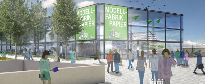 WEPA est co-partenaire de la toute récente Modellfabrik Papier à Düren