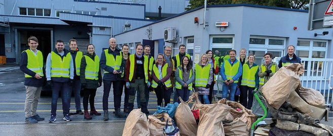 Zweite Clean-up-Aktion bei WEPA