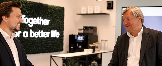 Auf einen Kaffee mit dem CEO