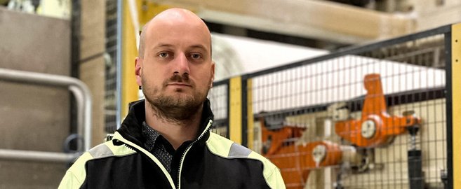 Behind the tissue: Artur Miastkowski, Process Engineer