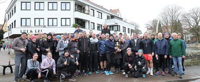 WEPA stellt die größte Laufgruppe beim Silvesterlauf und unterstützt wohltätige Zwecke