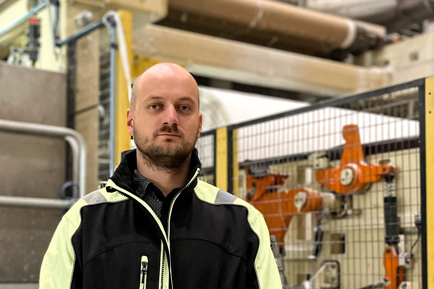 Behind the tissue: Artur Miastkowski, Prozessingenieur