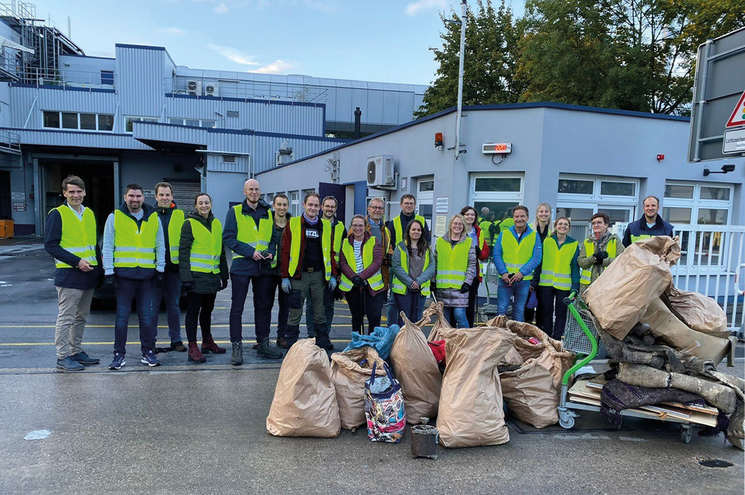 Zweite Clean-up-Aktion bei WEPA